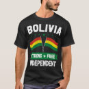 Search for bolivia tshirts Flag
