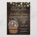 Search for wine barrel wedding invitations Wood