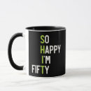 Search for turning 50 mugs Over the hill