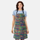 Search for plaid pattern aprons Geometric