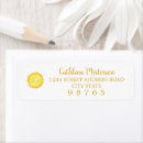 Search for sun return address labels Baby shower
