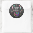 Search for girls sleepover party stickers Girl birthday