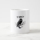 Search for funny black crow mugs Rooster