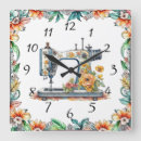 Search for sewing machine clocks Antique