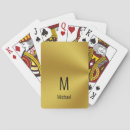 Search for luxury playing cards Black and gold