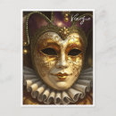 Search for venice carnival masks postcards Venezia