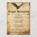 Search for batty bat invitations Vintage