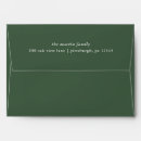 Search for hunter green envelopes Elegant
