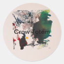 Search for totem stickers Crow