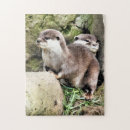 Search for cute otter puzzles Mustelids