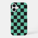 Search for green black iphone cases Chequered