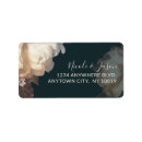 Search for romantic floral return address labels Elegant