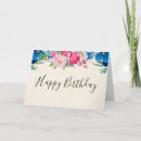 Search for pretty blue birthday cards Wildflowers