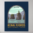 Search for fjords posters Kenai fjords national park