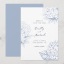 Search for blue hydrangea invitations Elegant