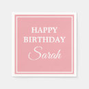 Search for happy birthday napkins Trendy