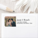 Search for add photo return address labels Elegant
