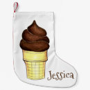 Search for cream christmas stockings Ice cream cone