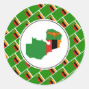 Search for zambia stickers Flag of zambia