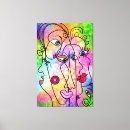 Search for abstract faces paintings canvas prints Portrait
