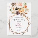 Search for rose gold foil graduation invitations Chic