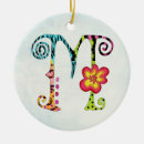 Search for letter m christmas tree decorations Decorative