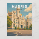 Search for madrid postcards Retro vintage travel
