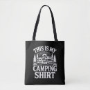 Search for funny camping tote bags Retro