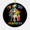 Search for lgbtq christmas tree decorations Unicorn
