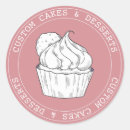 Search for cupcake business stickers Bakery