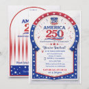 Search for independence day celebration invitations Red white and blue