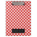 Search for polka dot clipboards Circles