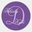 Search for purple monogram stickers Grey