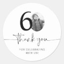 Search for 60th party stickers For him
