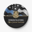 Search for police paper plates Law enforcement