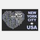 Search for queen rectangle stickers Manhattan