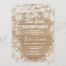 Search for rustic winter invitations Gender neutral