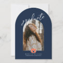 Search for team spirit invitations Auburn commencement keepsake