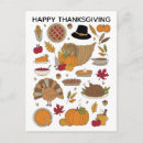Search for thanksgiving postcards Food