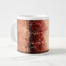 Search for abstract landscape mugs Red