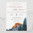 Search for yosemite wedding invitations Nature