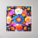 Search for abstract floral design canvas prints Pattern