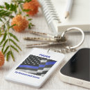 Search for policeman rectangular key rings Police department