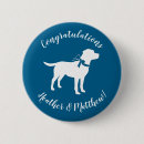 Search for black lab round badges Puppy