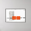 Search for orange and grey canvas prints Contemporary