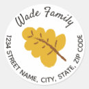 Search for thanksgiving envelope seals Leaf