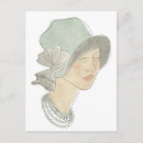 Search for flapper postcards Woman
