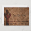 Search for barbed wire invitations Cowboy