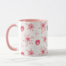 Search for atomic pattern mugs Mid century