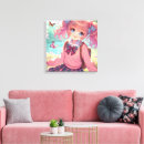 Search for anime girl canvas prints Cute